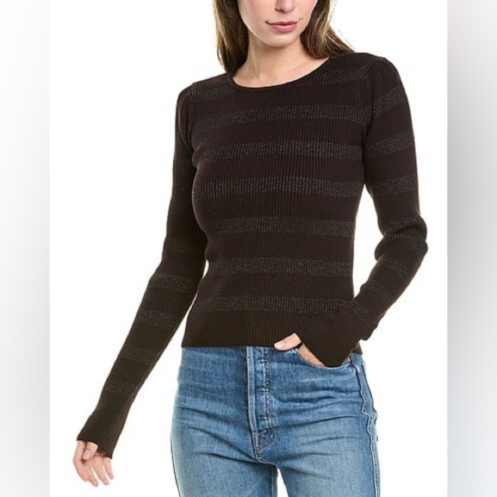 CHASER Fillmore Stripe Pullover Sweater - (Brand New With Tags)